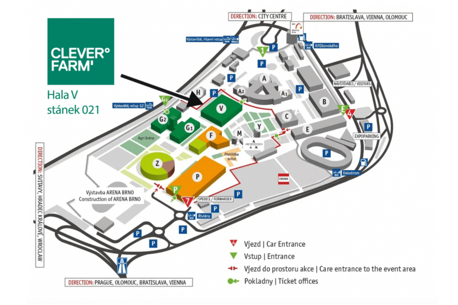agrishow mapa
